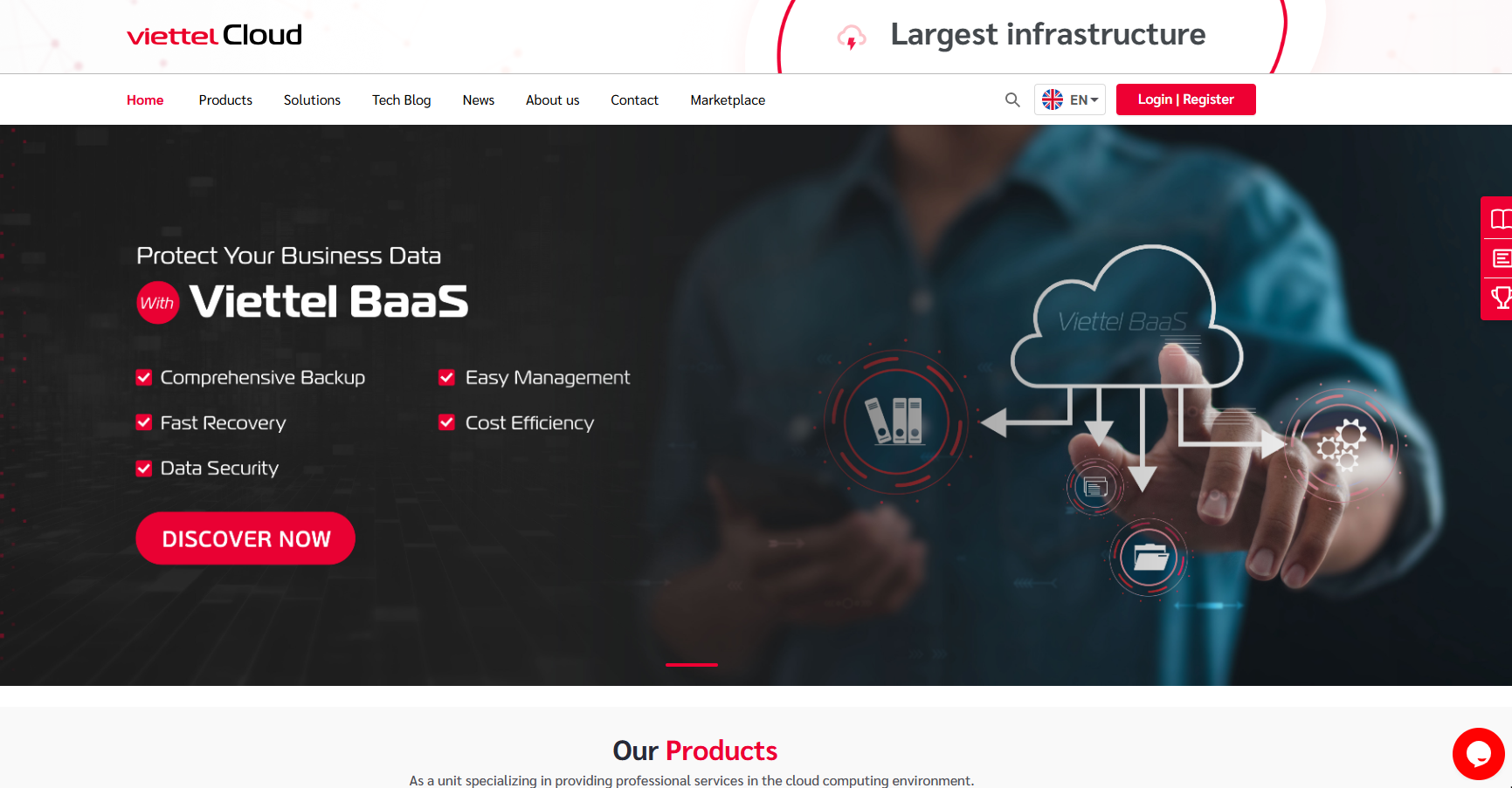 Viettel Cloud BaaS platform